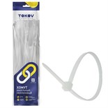 Хомут кабельный нейлоновый бел. 4.8х200 (уп.100шт) TOKOV ELECTRIC TKE-HNS-4.8-200-W/100 1672336