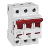 Выключатель нагрузки модульный OptiDin BM63PL-363-УХЛ3 (ВМ63PL) КЭАЗ 328170 1671096