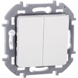Выключатель 2-кл. Inspiria 10А IP20 250В 10AX механизм бел. Leg 673620 1445131