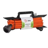 Удлинитель-шнур на рамке 1х20м без заземл. 6А IP20 UFx-1-2х0.75-20m ПВС 2х0.75 Эра Б0046821 1428702