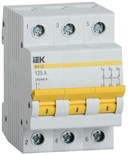 Выключатель нагрузки (мини-рубильник) ВН-32 3Р 125А IEK MNV10-3-125 1313420