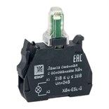 Лампа сменная с основанием XB4 зел. 24В PROxima EKF XB4-ESL-G 1277344