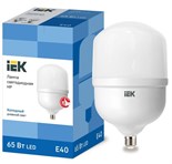 Лампа светодиодная HP 65Вт 230В 6500К E40 IEK LLE-HP-65-230-65-E40 1257840
