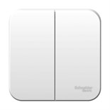 Выключатель 2-кл. ОП Blanca 6А IP20 (сх. 5) 250В с изолир. пластиной бел. SE BLNVA065011 1210448