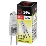 Лампа галогенная GY6.35-JCD-35W-230V 35Вт капсула GY6.35 230В Эра C0027373 416087