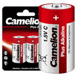 Элемент питания алкалиновый C/LR14 1.5В Plus Alkaline LR14-BP2 BL-2 (блист.2шт) Camelion 1653 197982