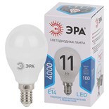 Лампа светодиодная P45-11W-840-E14 шар 880лм Эра Б0032988 1297585