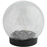 Светильник садовый ERASF012-24 Шар на солнечной батарее 15 LED 15см Эра Б0044232 1480770