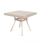 "Айриш" стол плетеный из искусственного ротанга, цвет бежевый YH-T4428G beige
