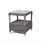 "Форио" столик кофейный из искусственного ротанга, цвет графит YH-S4676W-2 graphite