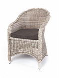 "Равенна" плетеное кресло из искусственного ротанга, цвет бежевый YH-C1103W beige
