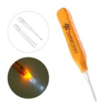 Палочка для чистки ушей Luazon LES-03, LED-подсветка, 3 насадки, от батареек (в комплекте) 180753