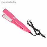 Щипцы-гофре Luazon LF-17, 45 Вт, керамическое покрытие, 35х80 мм, 160°C, розовые 1163455