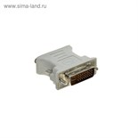 Адаптер Gembird, DVI-A 29(m)-VGA(f), белый 1836846