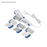Мультистайлер KELLI KL-1204, 30 Вт, 4 насадки, алюминиевое покрытие, белый 2143556