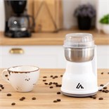 Кофемолка электрическая Luazon LMR-05, 160 Вт, 50 г, белая 2691409