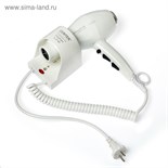 Фен Centek CT-2251, настенный, 2100 Вт, 3 скорости, 2 температурных режима, белый 3815834