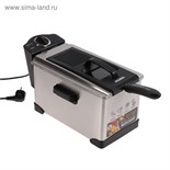 Фритюрница Centek CT-1431, 1800 Вт, 3.5 л, серебристая 4379870