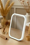 Зеркало ENERGY EN-703, LED подсветка регулируемая, 14 х 19 см, 4хААА 4836759