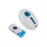Звонок REXANT RX-6, беспроводной, 32 мелодии, 100 м, от батареек/220 В, белый 7099615
