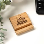 Подставка под телефон, планшет "100% МУЖИК " 8х8х1,6 см 7560368