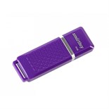 Флешка Smartbuy Quartz series Violet, 8 Гб, USB 2.0,чт до 25 Мб/с,зап до 15 Мб/с, фиолетовая 9085934
