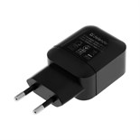 Сетевое зарядное устройство Defender EPA-13, 2 USB, 2.1 А, черное 9218131