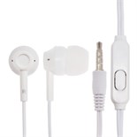 Наушники Blast BAH-217 Mobile, вакуумные, микрофон, 3.5 мм, 1.2 м, белые 9222942