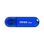 Флешка Mirex CANDY BLUE, 8 Гб ,USB2.0, чт до 25 Мб/с, зап до 15 Мб/с, синяя 9284242