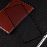 Защитное стекло mObility, для iPhone 14 Plus, полный клей, черное 9539868