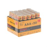 Батарейка алкалиновая Kodak Xtralife, AAA, LR03-20BOX, 1.5В, бокс, 20 шт. 9579263