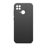 Чехол BoraSCO матовый для Xiaomi Redmi 10C, черный 10328186