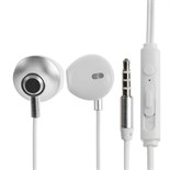 Наушники BYZ S873, проводные, вкладыши, 3.5 мм, 1.2 м, белые 9949169