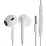 Наушники BYZ S4, проводные, вкладыши, микрофон, белые 9949177