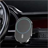 Автомобильный держатель X19, беспроводная зарядка, совместим c MagSafe, 15 W, чёрная 9940212
