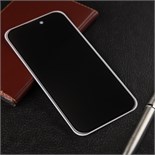 Защитное стекло для iPhone 14 Pro, антишпион, 9H, 0.33 мм, чёрная рамка 9940518