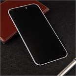 Защитное стекло для iPhone 15 Plus, антишпион, 9H, 0.33 мм, чёрная рамка 9940521