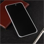 Защитное стекло для iPhone 15 Pro, антишпион, 9H, 0.33 мм, чёрная рамка 9940522