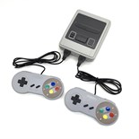 Игровая приставка 620 SFC, 620 игр, AV кабель, 2 проводных джойстика, серая 9940496