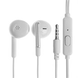 Наушники R-8, проводные, вкладыши, микрофон, 1 м, Jack 3.5 мм, белые 9940592