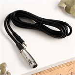 Кабель микрофонный Music Life 2.5 м, XLR-JACK 6.5 мм, двухжильный 10125606
