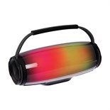 Портативная колонка Pulse6, 12 Вт, 1800 мАч. BT5.3, подсветка, micro SD, чёрная 9940380