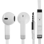 Наушники  ERGOLUX ELX-WHP02-C01, проводные, вкладыши, микрофон, Jack 3.5мм, 1.2м, белые 10375346