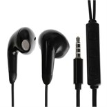 Наушники  ERGOLUX ELX-WHP01-C01, проводные, вкладыши, микрофон, Jack 3.5мм, 1.2м, черные 10375347