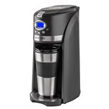 Кофеварка Endever Costa-1043, капельная, 800 Вт, 0.42 л, тёмно-серая 10526467