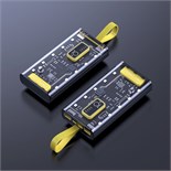 Внешний аккумулятор CRR-32, 10000 мАч, 2USB, Type-C, 2 А, дисплей, чёрный 9940059