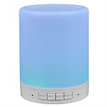Портативная колонка PERO WS04, 3 Вт, Bluetooth 5.3, 400 мАч, подсветка, белая 10824677