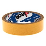 Клейкая лента UNIBOB, двусторонняя, белая основа, 25 мм х 10 м 194749