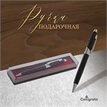 Ручка подарочная, шариковая "Линкольн" в пластиковом футляре, поворотная, МИКС 592352