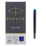 Набор картриджей для перьевой ручки Parker Z11, 5 штук, синие чернила 932173